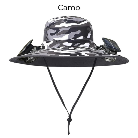 Chapeau ventilateur portable solaire Stay Cool