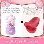 Zemalia Flower Suction Vibrator