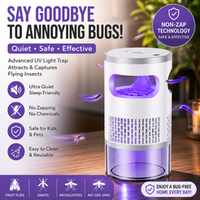 Silent UV Indoor Insect Catcher